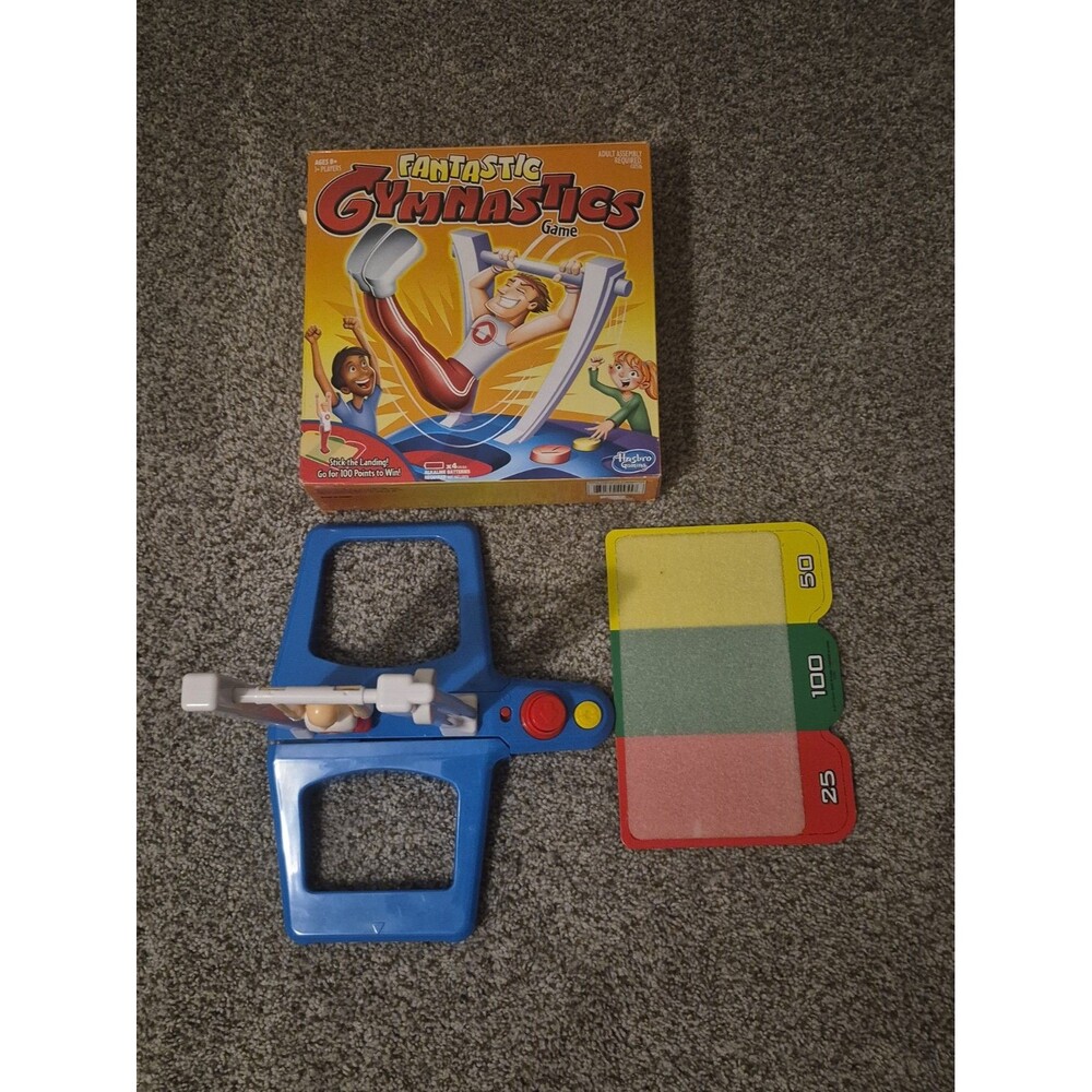 Hasbro Boardgame Fantastic Gymnastics Very Good Used Condition